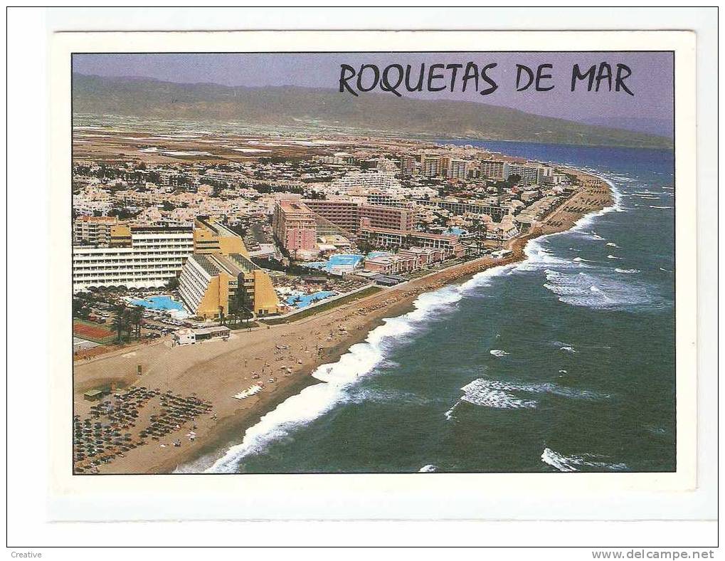 ESPAÑA,Espagne,Spain,Span Je. ROQUETAS DE MAR.  ANDALUCIA, ALMERIA (2scans) - Almería