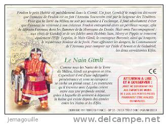 KINDER - LE SEIGNEUR DES ANNEAUX - Le Nain Gimli - Figurine Avec Bpz - Instrucciones