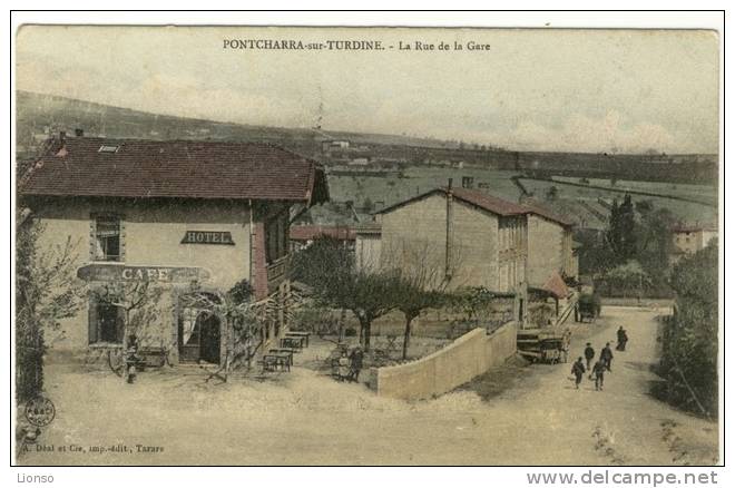 Rue De La Gare-pontcharra Sur Turdine-69-rhone - Pontcharra-sur-Turdine