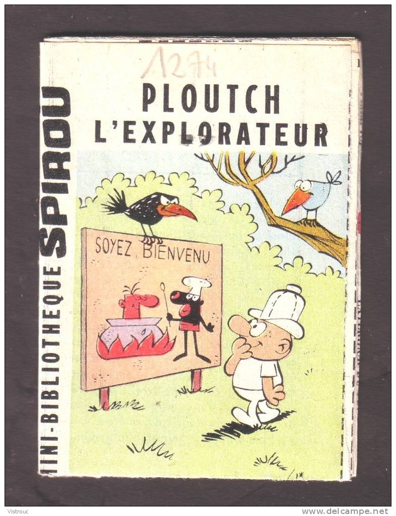 Mini-récit  N° 130 - "Ploutch L'explorateur", De VERLY - Supplément à Spirou 1274 - Monté. - Spirou Magazine