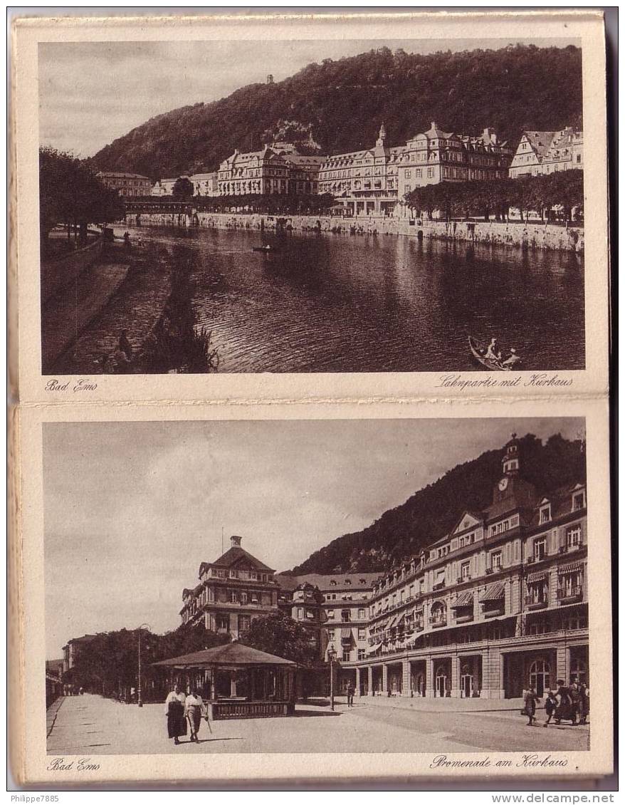 Bad Ems - 15 Cartes Anciennes En Accordéon - Bad Ems