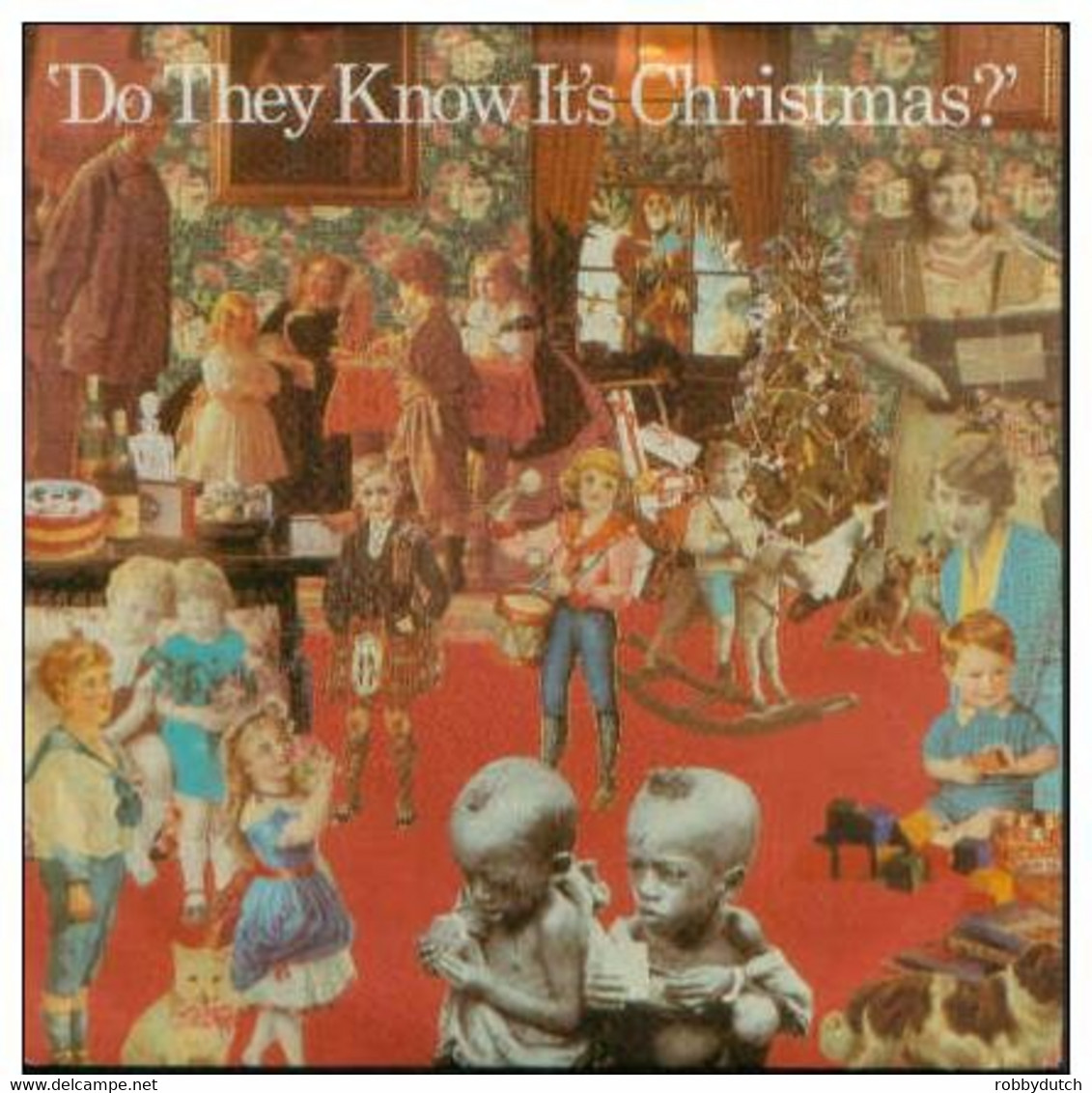 * 7" *  BAND AID - DO THEY KNOW IT'S CHRISTMAS (Holland 1984 EX-!!!) - Chants De Noel