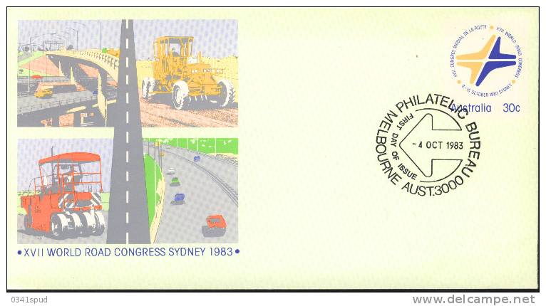 1985 Australia  Transports  Congrés Mondial De La Route  World Road Congress - Altri (Terra)