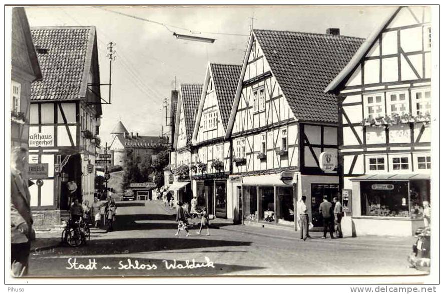 D707 : WALDECK : Stadt Und Schloss - Waldeck