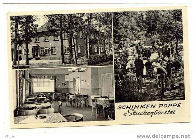 D248 : STUCKENBORSTEL /ROTENBURG :  Gasthaus Schinken Poppe ( Fanfare, Music-band, Blasorchester) - Rotenburg (Wümme)