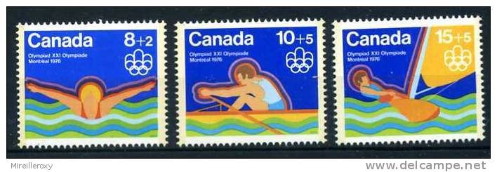 JEUX OLYMPIQUES / JO MONTREAL / NATATION / AVIRON / VOILE / CANADA - Ete 1976: Montréal