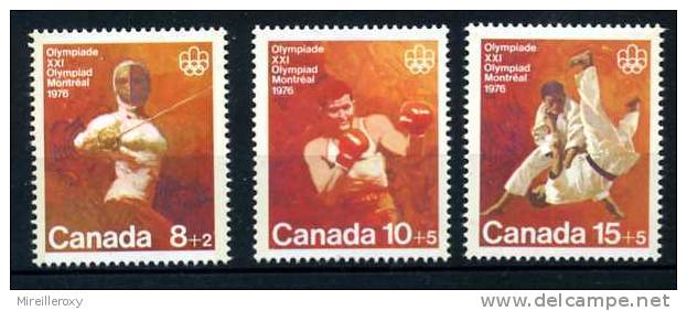 JEUX OLYMPIQUES / JO MONTREAL / ESCRIME / BOXE / JUDO / CANADA - Ete 1976: Montréal