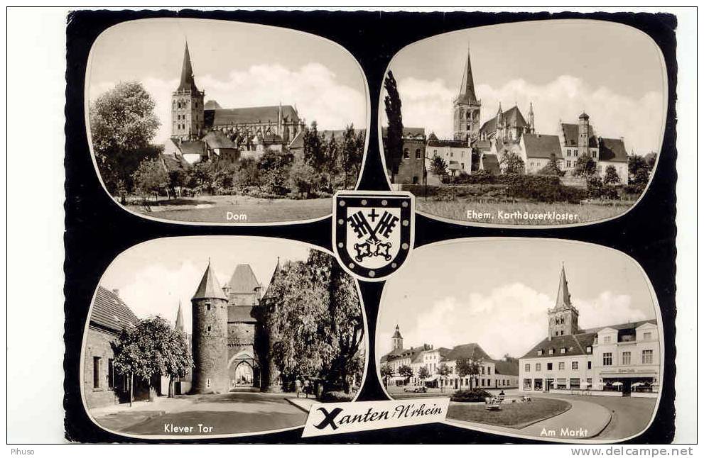 D816 :   XANTEN : Grusse Aus - Xanten