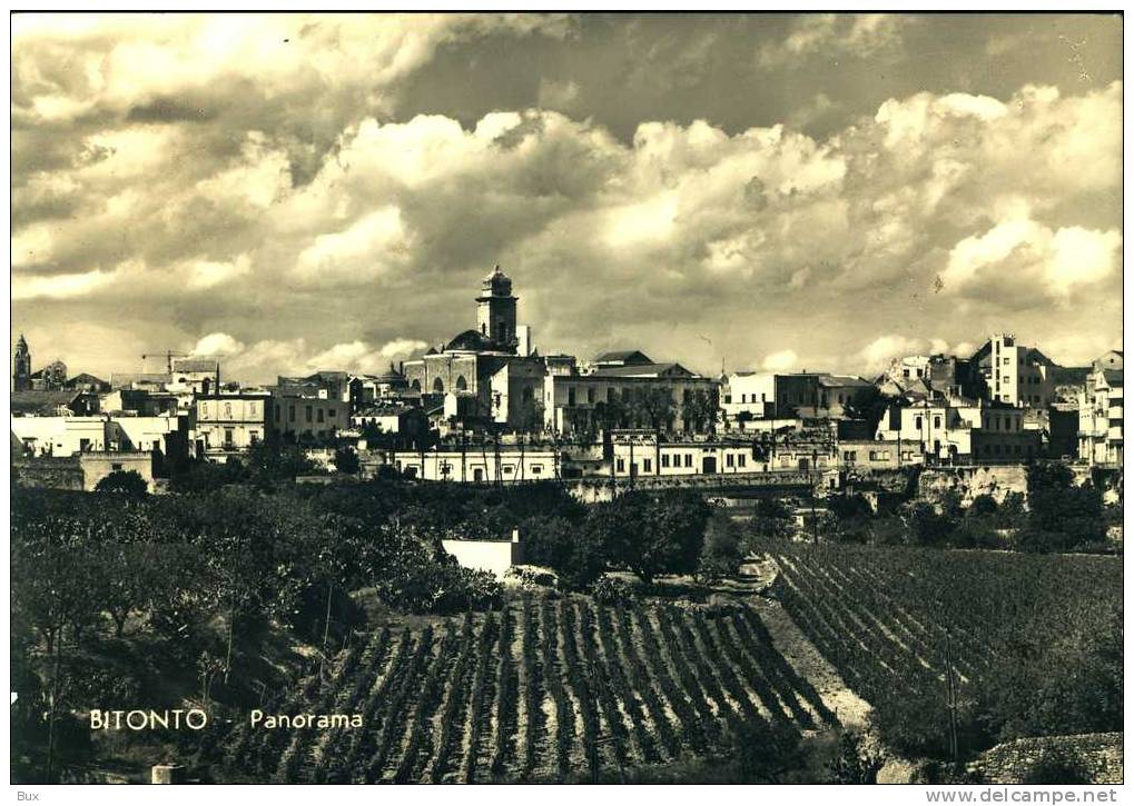 BITONTO  BARI PUGLIA   VIAGGIATA   COME DA FOTO - Bitonto