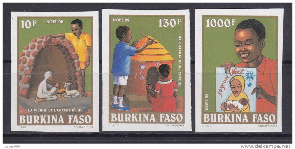 Nr 1277/1279 **, Ongetand, Michel = ?? Euro (XX06623) - Burkina Faso (1984-...)