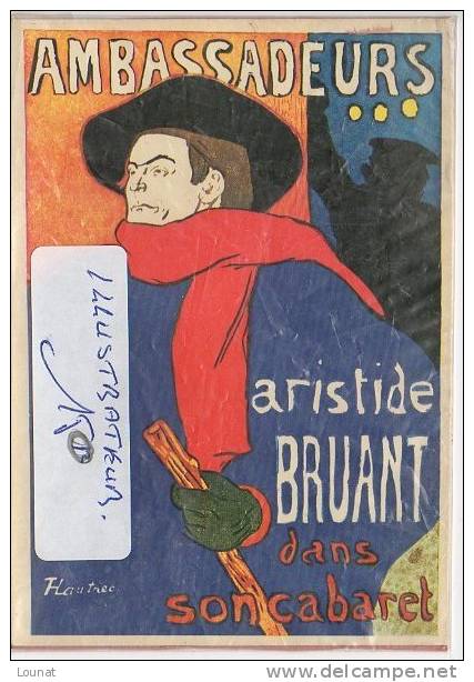 Affiches Cabaret  "Ambassadeurs Aristide Bruand Dans Son Cabaret" - Autres & Non Classés