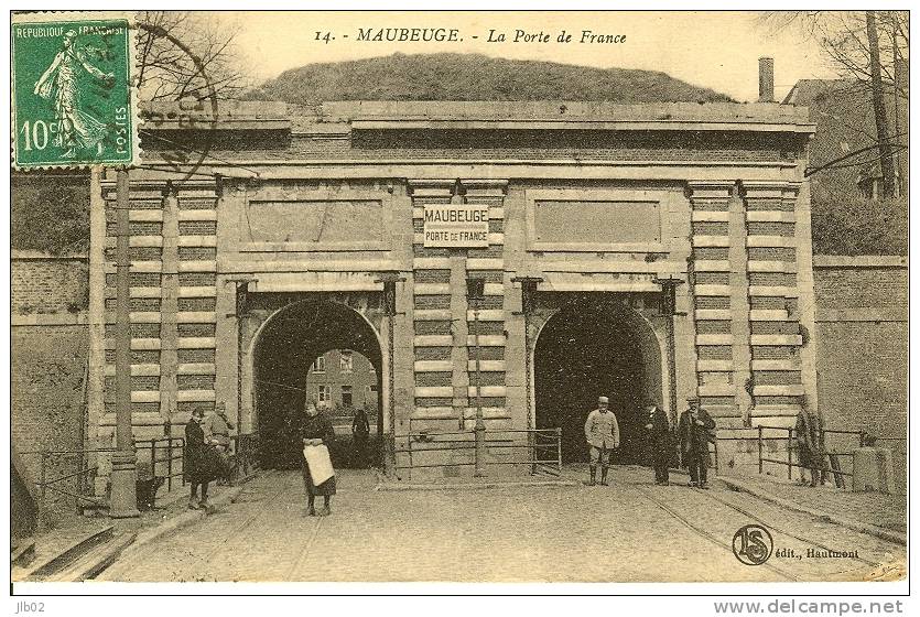 14 - Maubeuge - La Porte De France - Maubeuge