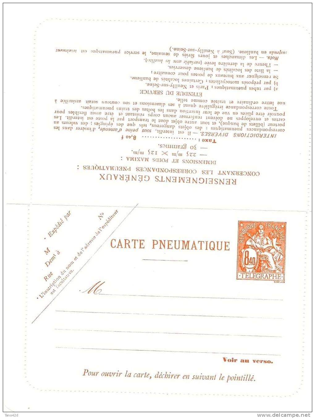 REF LIT8 - FRANCE CL PP TYPE CHAPLAIN 8f40 - Pneumatici