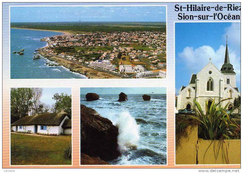 ST HILAIRE DE RIEZ SION SUR OCEAN TROU DU DIABLE - Saint Hilaire De Riez