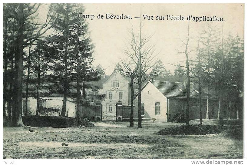 Camp De Beverloo- Vue Sur L'école D'application - Leopoldsburg (Beverloo Camp)