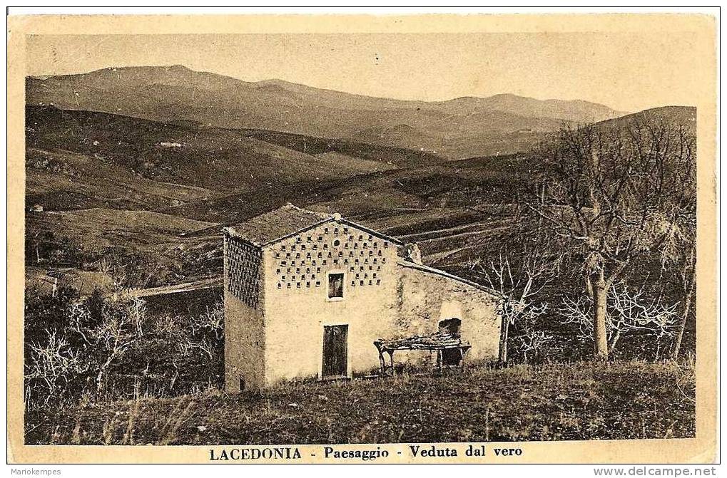 LACEDONIA  -  Paesaggio  -  Veduta Dal Vero - Avellino