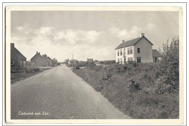 CADZAND AAN ZEE. 1957. - Cadzand