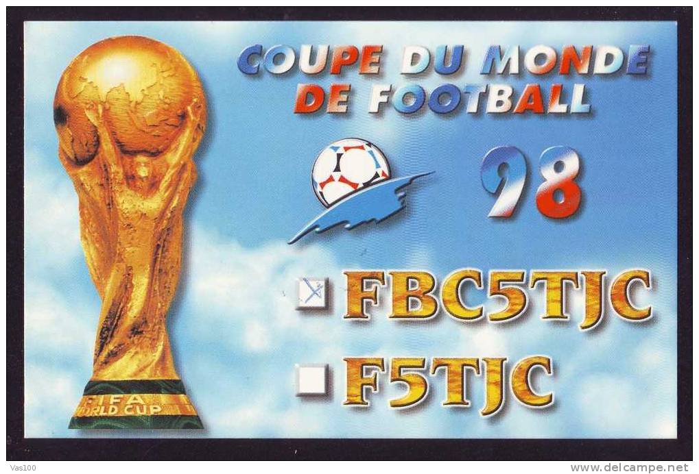 Amateur Radio Station,Coupe Du Monde De Football France 1998 PC,World Football Cup ´98 (S) - 1998 – France