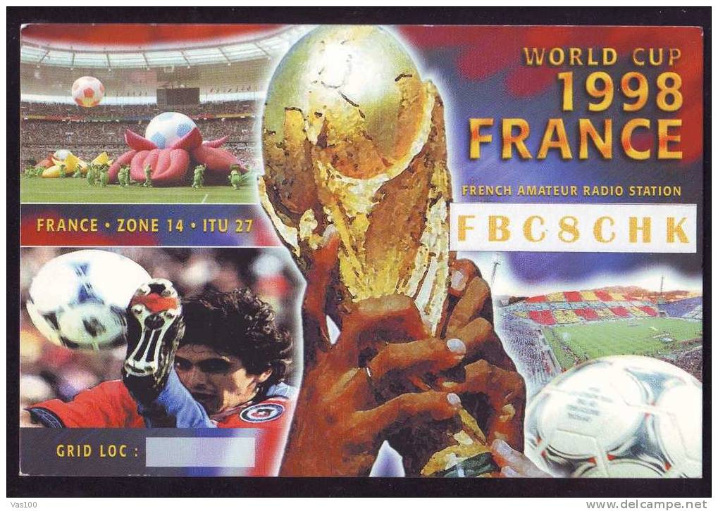 Amateur Radio Station,Coupe Du Monde De Football France 1998 PC,World Football Cup ´98 (U) - 1998 – France