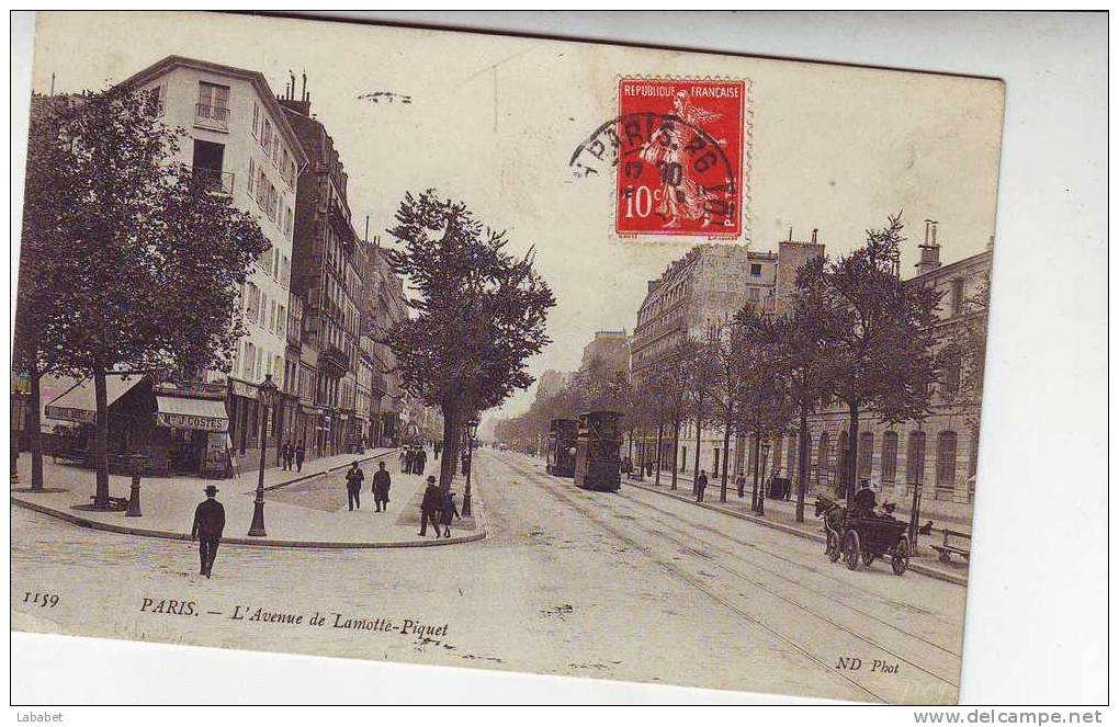 Paris  Ave De La Motte Piquet - Paris (15)