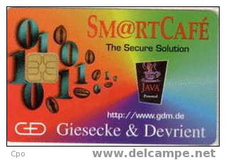 # Carte A Puce Salon Giesecke And Devrient - SmartCafe   - Tres Bon Etat - - Cartes De Salon Et Démonstration