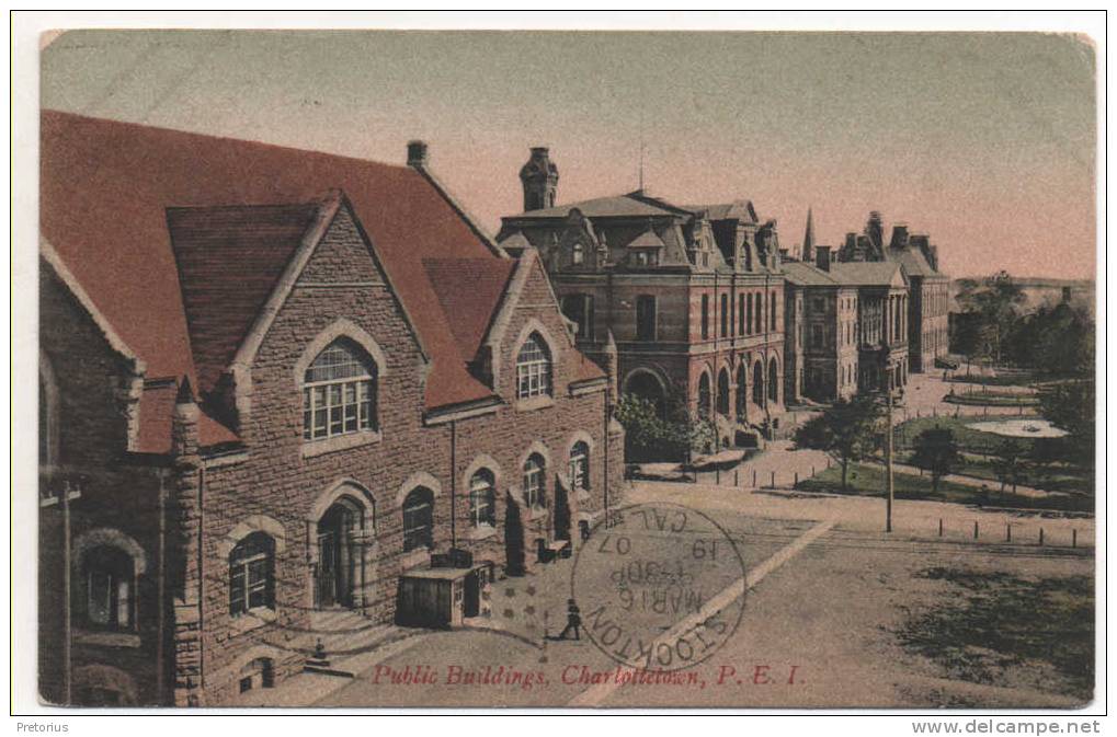 *** CANADA / PRINCE EDWARDS ISLAND / CHARLOTTETOWN - PUBLIC BUILDING *** - Charlottetown