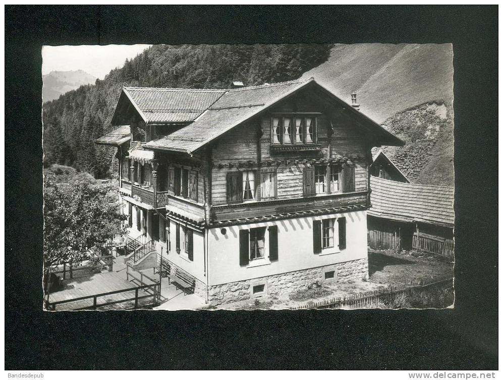 CPSM - Suisse - Motélon - Hôtel Du Chamois ( S. Glasson Photo Bulle) - Bulle