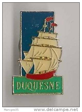 Pin's Duquesne,frégate,bateau - Boten