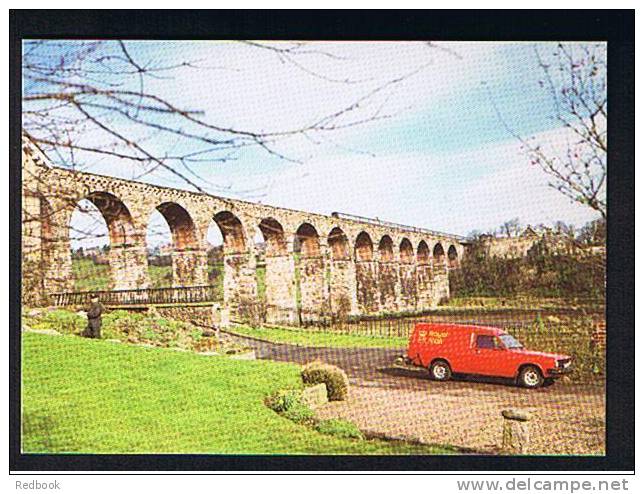 Royal Mail Van & The Royal Border Bridge Berwick-upon-Tweed Scotland - Ref 440 - Berwickshire