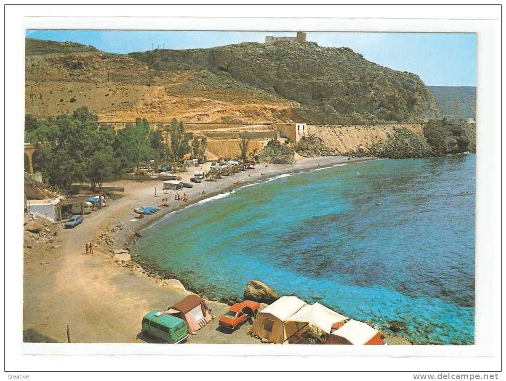 ESPAÑA,Espagne,Spain,Spanje.ANDALUCIA, ALMERIA. Camping La Garrofa (2scans) - Almería