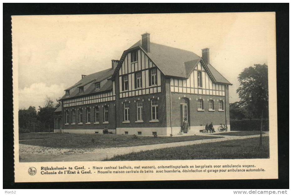 1159-GELL(ANVERSA)-NOUVELLE MAISON CENTRALE DE BAINS-FP - Geel