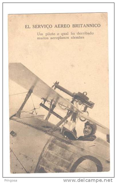 British Pilot WWI - 1914-1918: 1st War