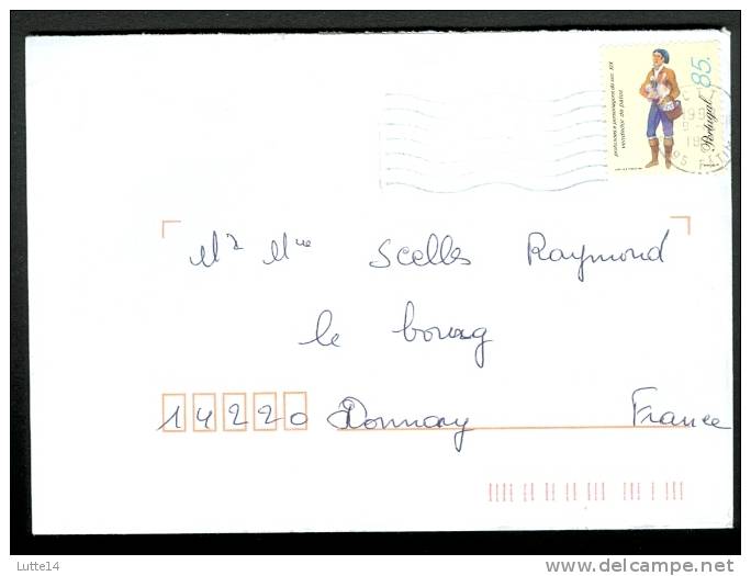 Enveloppe PORTUGAL - 1 Timbre : Métiers Anciens Vendeur De Canards / Panier Oeufs - Oblitération Du 09/12/1998 - Briefe U. Dokumente