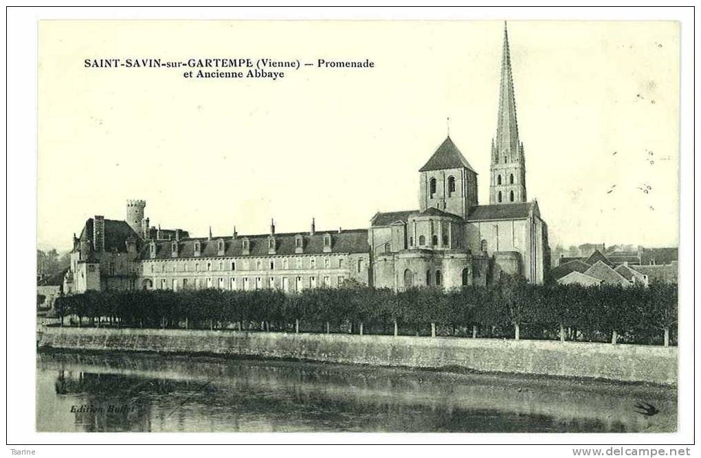 86 - Ancienne Abbaye De St Savin Sur Gartempe - Saint Savin