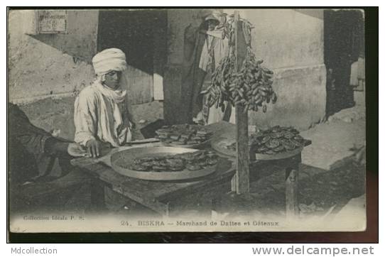 ALGERIE BISKRA /   Marchand De Dattes Et Gâteaux   / - Biskra