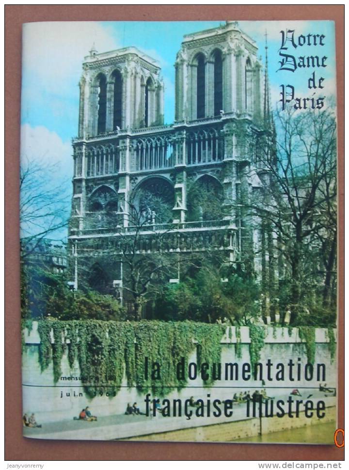 La Documentation Française Illustrée. N°188. Juin 1963. Notre Dame De Paris. - Autres & Non Classés