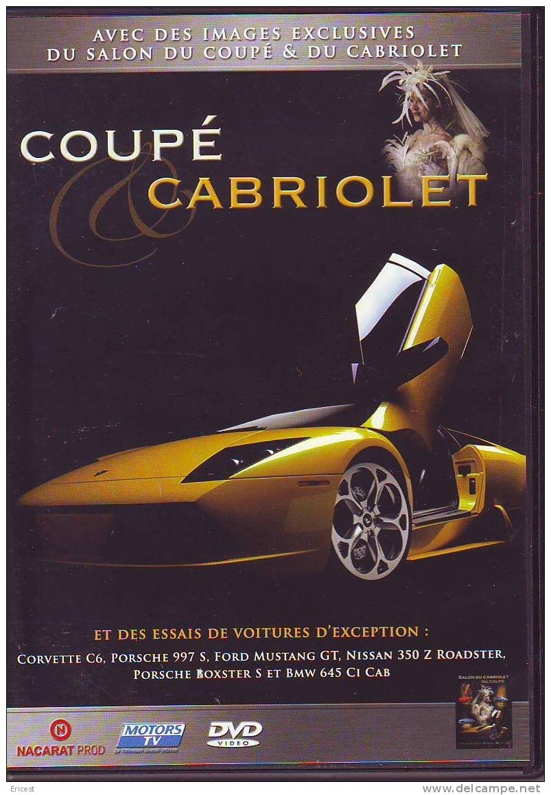 DVD COUPE CABRIOLET (10) - Dokumentarfilme