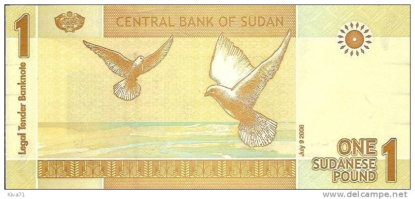 **2006** 1 Pound Sudanese   "SOUDAN "    9 Juillet 2006   UNC     Ble 73 - Soudan