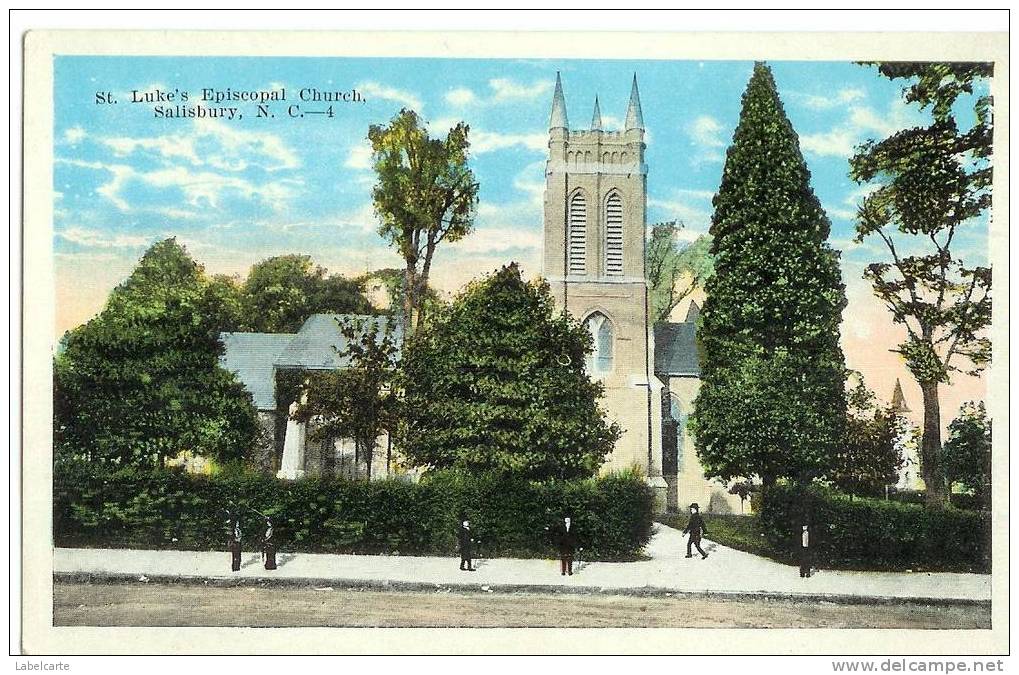 ETATS UNIS.NORTH CAROLINA.SALISBURY.ST.LUKE'S - Autres & Non Classés