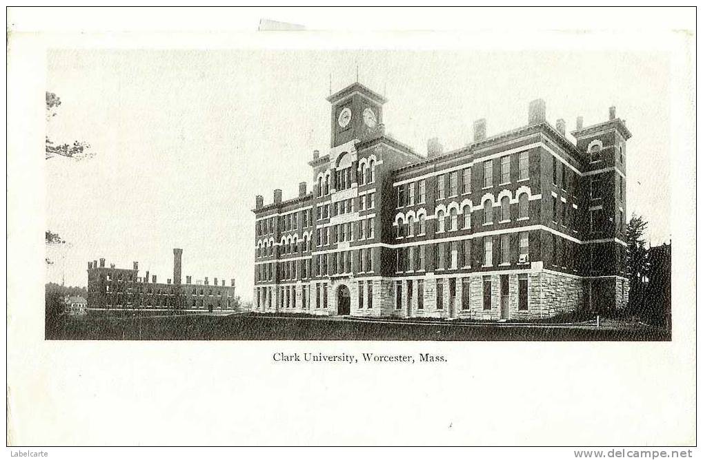 ETATS UNIS.MASSACHUSETTS.CLARK UNIVERSITY WORCESTER - Worcester