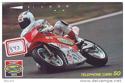 MOTOR YAMAHA Telecarte Japon (842) Motorbike * Phonecard Japan * Telefonkarte - Motorräder