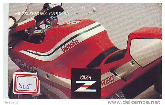 MOTOR  Telecarte Japon (865) Motorbike * Phonecard Japan * Telefonkarte - Moto