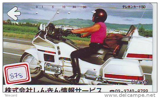 MOTOR HONDA  Telecarte Japon (878) Motorbike * Phonecard Japan * Telefonkarte - Motos