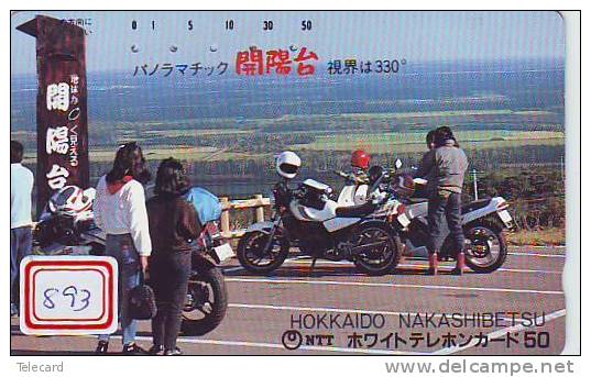 MOTOR  Telecarte Japon (893) Motorbike * Phonecard Japan * Telefonkarte - Motorbikes
