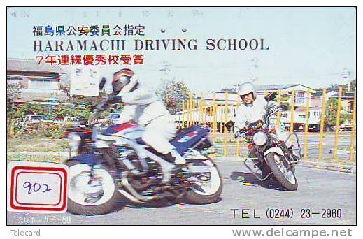 MOTOR  Telecarte Japon (902) Motorbike * Phonecard Japan * Telefonkarte - Moto