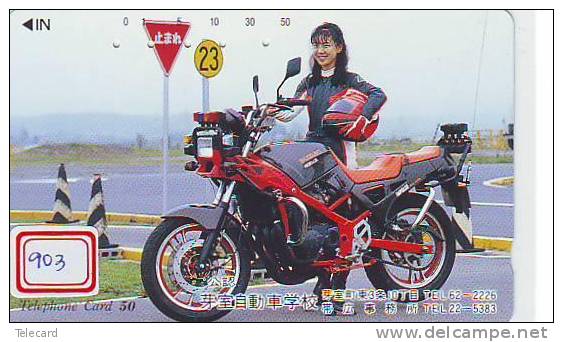 MOTOR  SUZUKI Telecarte Japon (903) Motorbike * Phonecard Japan * Telefonkarte - Motorbikes