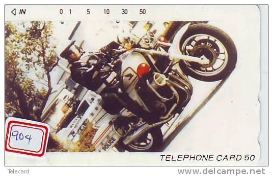 MOTOR  Telecarte Japon (904) Motorbike * POLICE *  Phonecard Japan * Telefonkarte - Motos