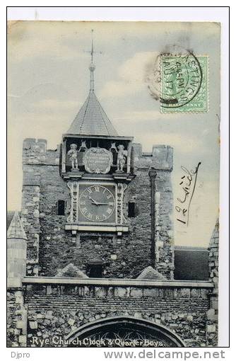 Rye Curch Clock And Quarter Boys - Rye