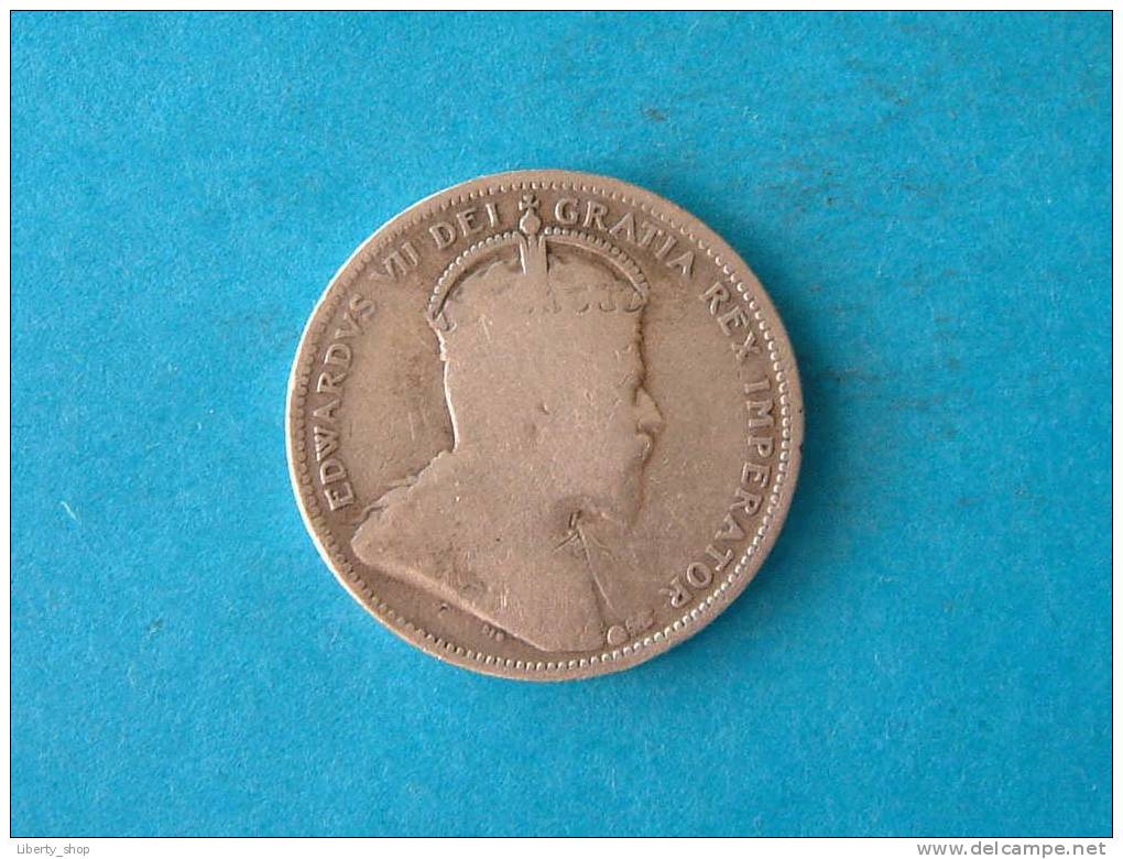 25 CENTS 1906 F - KM 11 ( Silver ) ! - Canada