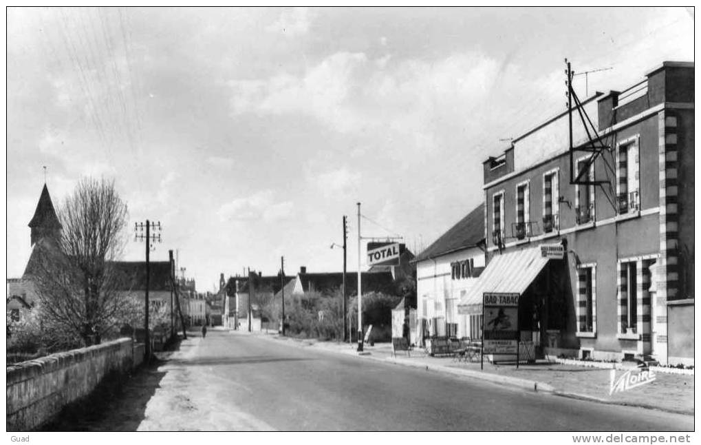 NOYERS SUR CHER - ROUTE DE TOURS - ESSENCE TOTAL - Noyers Sur Cher